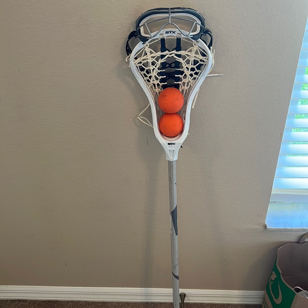 Lacrosse Stick and googles